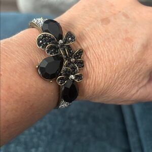 Bracelet, costume, black